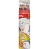 Карандаши цветные Deli EC00327 ColoRun 3-гран. 24цв/наб точилка карт.тубус