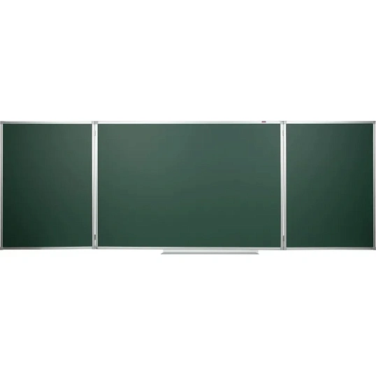 Доска магнитно-меловая Выбор Есть 100х250см 3-секц