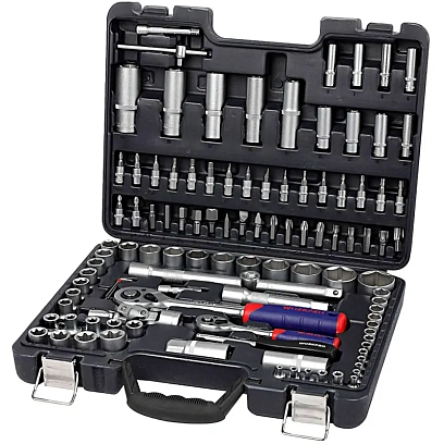 Набор инструментов 108предметов (метрический  инструмент 1/4+1/2), WP202535