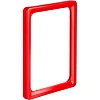 Рамка пластиковая А6, красный, 10шт/уп