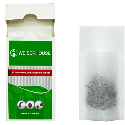 Фильтр-пакеты для заваривания чая, 100шт