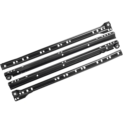 Направляющие УЗК_StahlBuro роликовые 400/0,8 мм (16311) компл-2шт черный