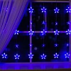 Гирлянда светодиодная Бахр 2.4x0.9м Звездочки,IP20,186LED,син,8реж 4356975