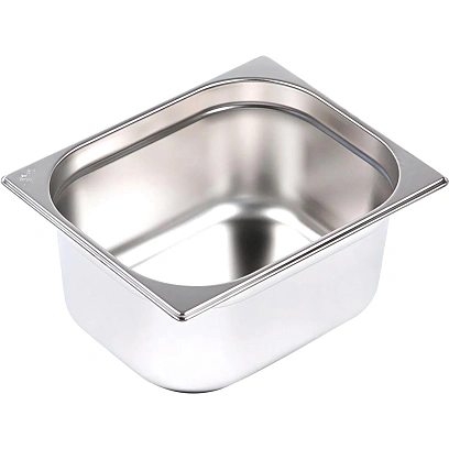 Гастроемкость LUXSTAHL нерж.сталь, GN 1/2, 32,7х26,5х15см, (га11)