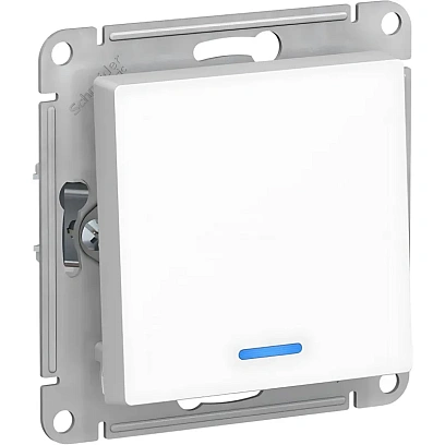 Выключатель 1-кл. СП AtlasDesign 10А IP20 10AX с подс. SE ATN000113