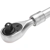 Ключ телеск. трещ. 1/2, 330-460мм, CrV, двухкомп рукоятка KRANZ KR-12-8411