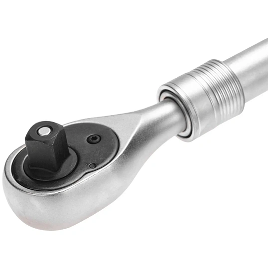 Ключ телеск. трещ. 1/2, 330-460мм, CrV, двухкомп рукоятка KRANZ KR-12-8411