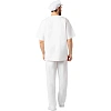 Костюм универсальный (куртка, бр) у05 КР без кармана бел 104-108/170-176