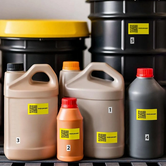 Этикетки самоклеящиеся Цифры 38х23,5 60шт на А4, 20л/уп