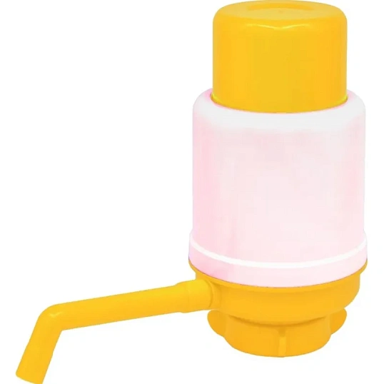 Помпа водяная ручная Aqua work DOLPHIN ЕСО, желтая в пакете