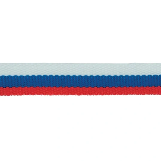 Лента для медалей 10 мм цвет триколор  LN5f