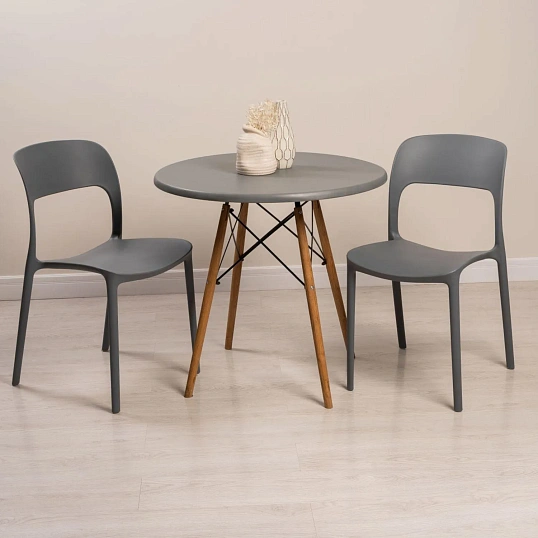 Стул CT_ ECLIPSE серый new