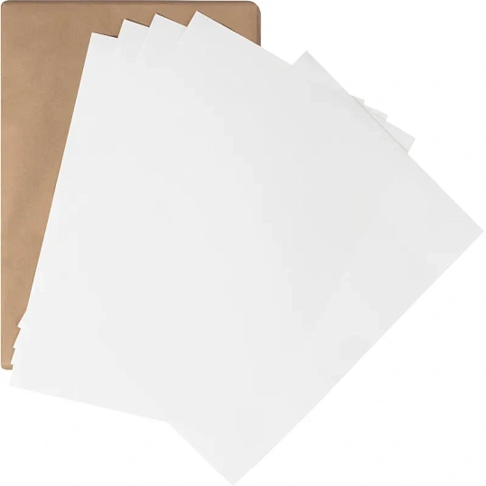 Бумага для акварели в листах №1 School А2,100л,180гр, уп.крафт