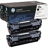 Картридж лазерный HP 12A Q2612AF чер. для LJ 1010 (2шт/уп)