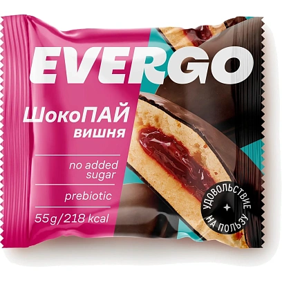 Печенье Панкейк EVERGO ШокоПай с вишневой начинкой 550г
