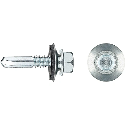 Саморезы кр. оцин КРс ZP 5,5х25 удл.сверло 50шт/уп-контейнер Zitar (142300)