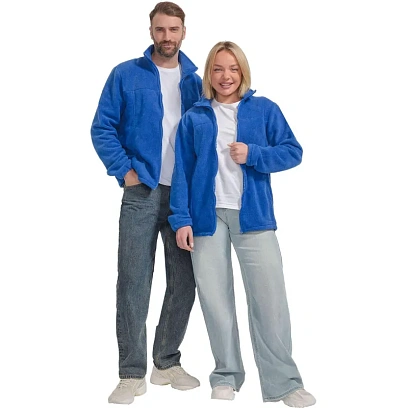 Толстовка флис (260 гр.) син.(р.40-42) р.170-176