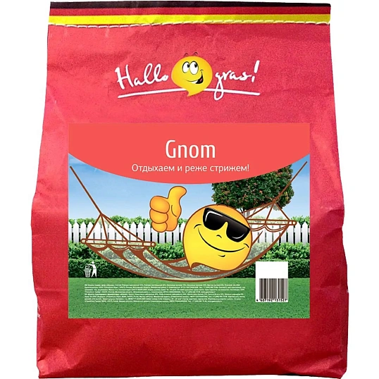 Семена газонной травы GNOM GRAS (1 кг),201055