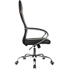 Кресло VB_EChair 655LT SL/TPU черный экокожа крестов. хром