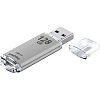 Флеш-память Smartbuy UFD 3.0/3.1 128GB V-Cut Silver (SB128GBVC-S3)