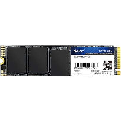 SSD накопитель NETAC NV2000 256Gb PCI-E 3.0x4(NT01NV2000-256-E4X)