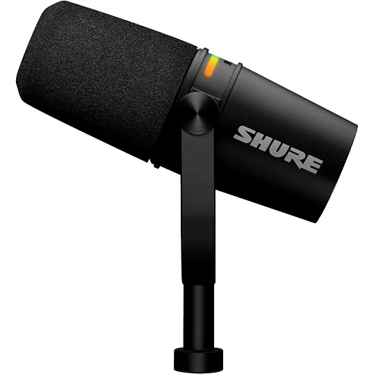 Микрофон Shure MOTIV MV7+-K, цифровой кардиоидный динамический