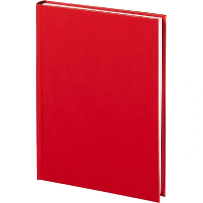 Ежедневник недатированный А5+, 136л,  IDEAL NEW   красный  3-122/06