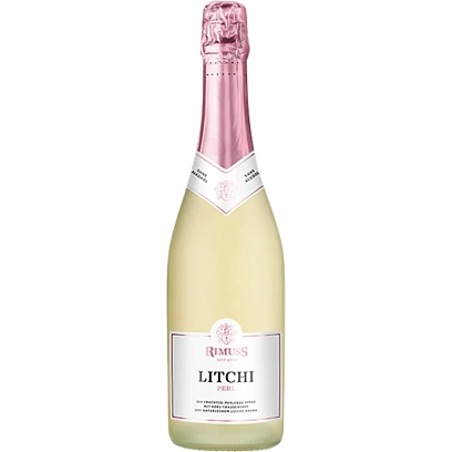 Вино безалкогольное игристое Rimuss Litchi Perl п/сухое Швейцария 750мл