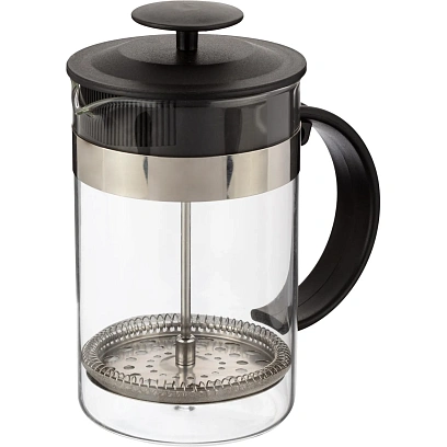 Френч-пресс 800мл Анксери боросил.стекло, пластик ручка, нерж. сталь (B05)