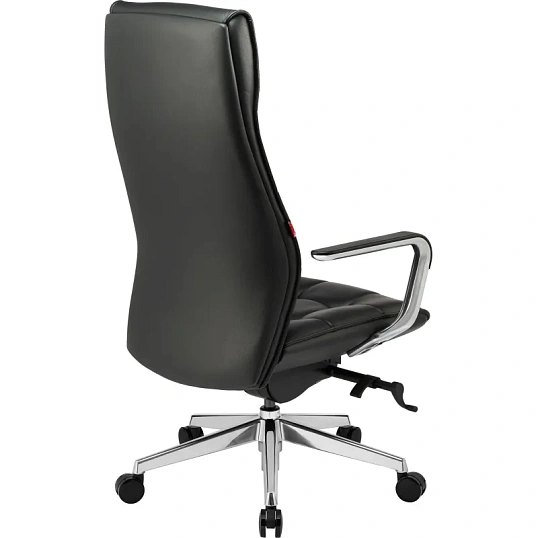 Кресло BN_Fc_EChair-597 ML кожа черный, алюминий