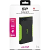 Портативный HDD Silicon Power Armor A15 1 TB USB 3.2, зеленый, резина