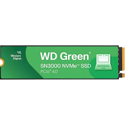 SSD накопитель WD Green SN3000 1Tb M.2 PCIe 4.0(WDS100T4G0E)