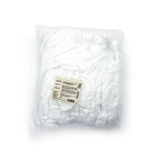 Шапочка Шарлотта 12 гр, белая,12UNT007ШR1БЕЛ/ 007-0851,100шт/уп