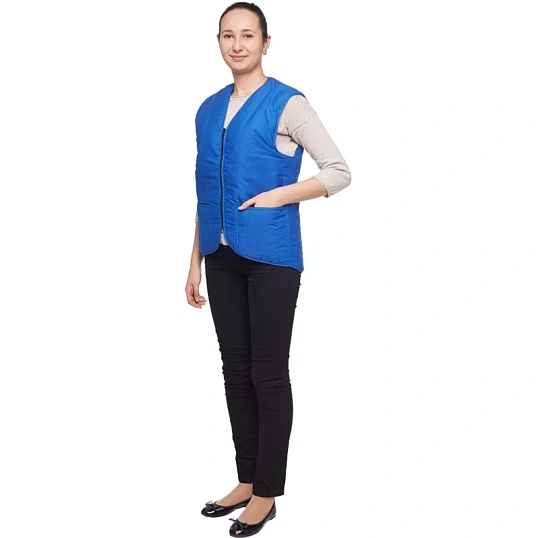 Жилет утепленный Комфорт зимн. васильк.(р.60-62) р.170-176