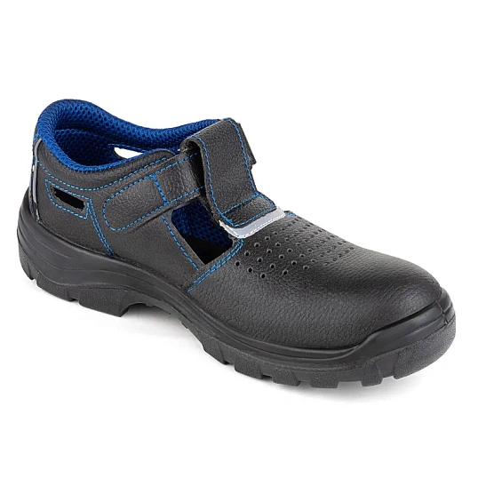 Полуботинки с перфорацией (сандалии) рабочие (мод.21) с мет/поднос (р.40)