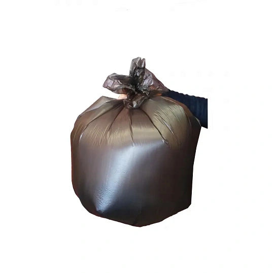 Мешки для мусора ПНД Эконом 60л 15мкм 20шт/рул черный 60х80