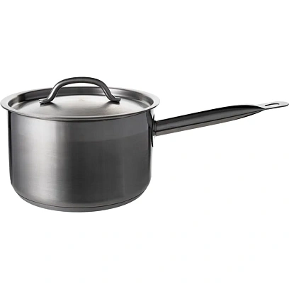 Сотейник 2,8л, нержавеющая сталь, тройное дно, d=195, h=113, индукция