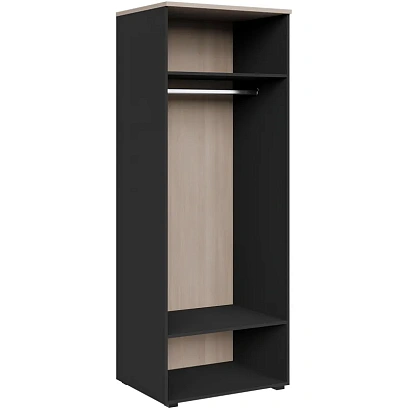 Гардероб К-Loft 241H002 выс.2106 дуб скандин./графит