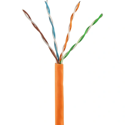 Кабель BigTech BT-CECR-009 медь UTP 4 пары, кат.5e AWG24 LSZH 305м оранж