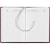 Ежедневник недатированный бордо, А6,100x150, 320стр, Agenda