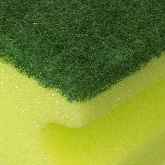 Губки для посуды Luscan Professional 90х70х38 мм 5 шт/уп