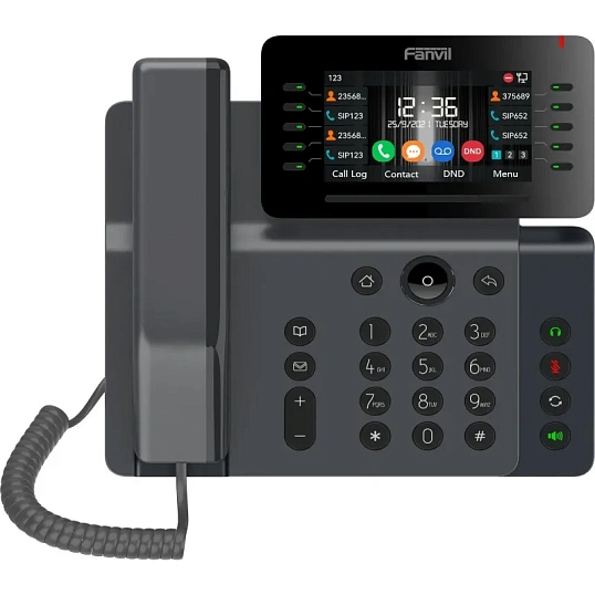 IP-телефон Fanvil V65 Prime Business, 12 SIP, 3.5 LCD, Opus+IPV6