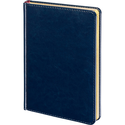 Ежедневник недатированный синий,А5,145х205мм,136л, Sidney NEBRASKA 3-128/04