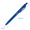 Ручка шариковая автомат. Attache Comfort маслян корп Soft touch 0,5мм