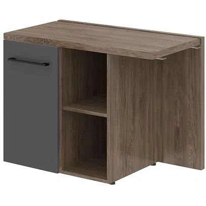 Тумба MORRIS TREND приставная MCRT1055(L) 1000х550х750 Антр./Кария Пальмира