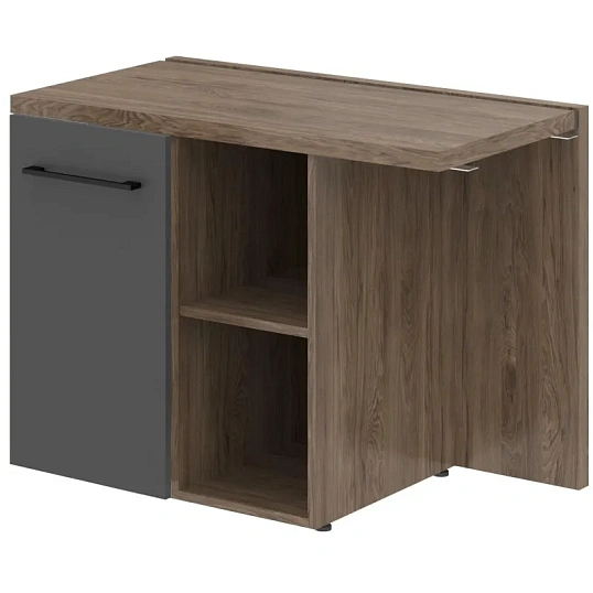 Тумба MORRIS TREND приставная MCRT1055(L) 1000х550х750 Антр./Кария Пальмира