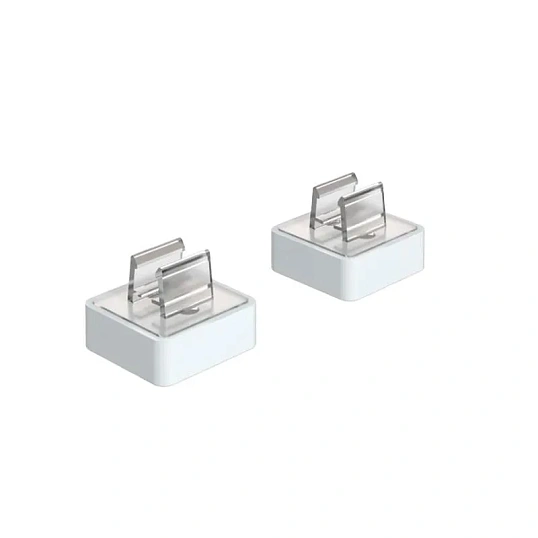 Держатель рамки под углом 90° к поверхности 35х35мм квад., 10 шт/уп