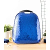 Ранец Комус Класс Sparkle Blue,эргоном. спинка, двусторонние пайетки