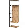 Секция гардеробная K-Loft 241H029 645х400х2105 дуб натур/черный