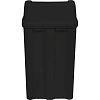 Контейнер для мусора R-3519В Luscan Professional настенный черный 50 л